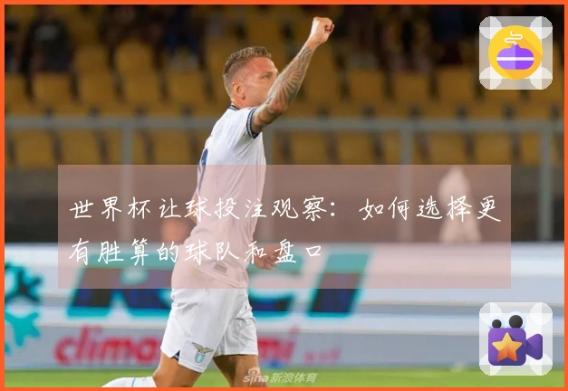 世界杯让球投注观察：如何选择更有胜算的球队和盘口